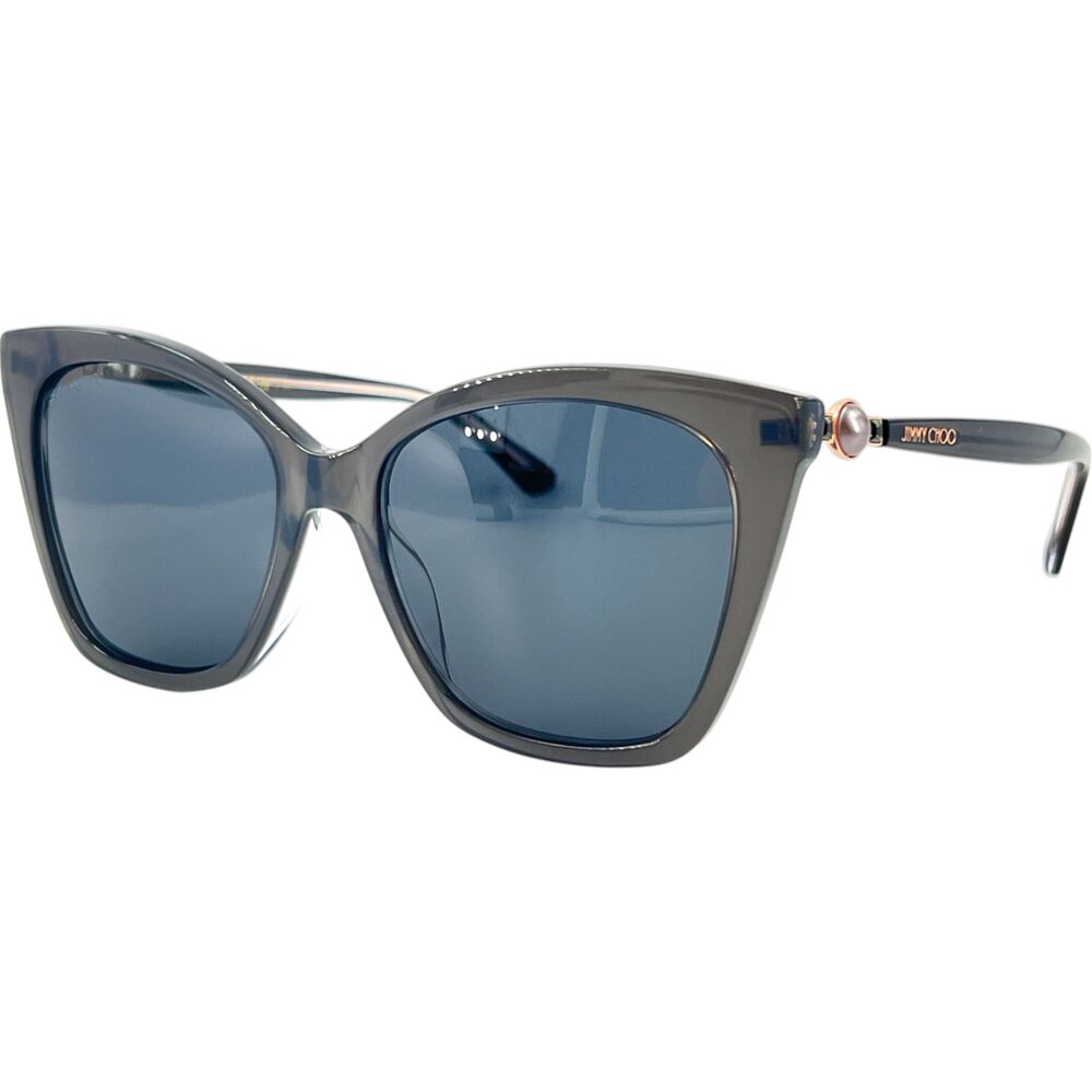 Jimmy Choo RUA GS Womens Sunglass 0MF7IR Pearled Grey
